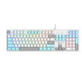 Клавиатура A4Tech Bloody S520N Icy White BLMS Red Switch Neon