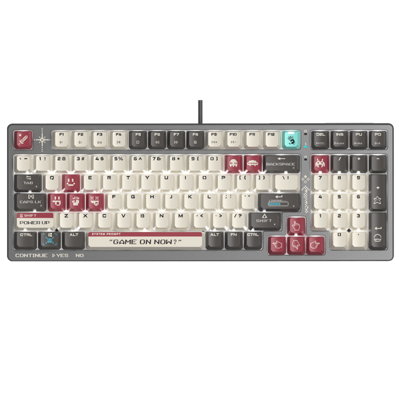 Клавиатура A4Tech Bloody S98 Pixels Red BLMS Red Plus Switch RGB
