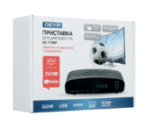 Приставка для цифрового ТВ Dexp HD 7734P черный