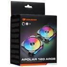 Комплект корпусных вентиляторов Cougar Apolar 120 ARGB