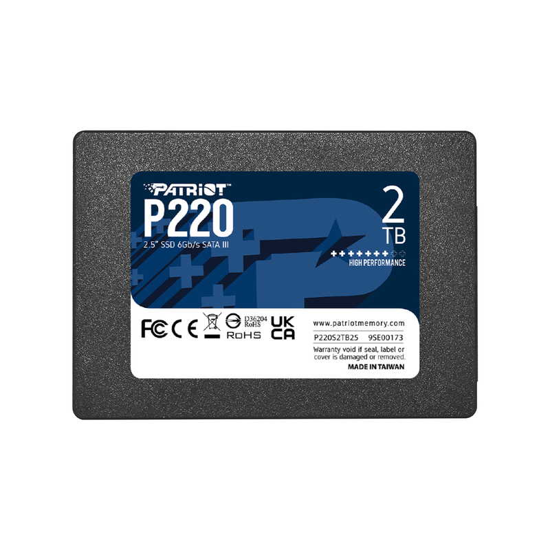 Накопитель Patriot P220 2TB 2.5 SATA