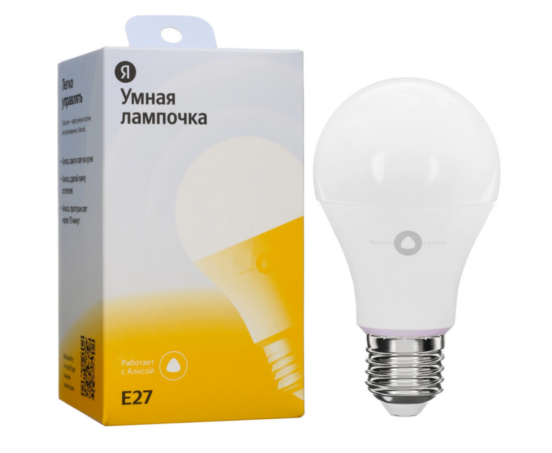 Умная светодиодная лампа Яндекс YNDX-00501