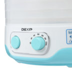 Сушилка для овощей и фруктов Dexp FD-1250P голубой