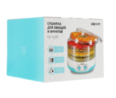 Сушилка для овощей и фруктов Dexp FD-1250P голубой