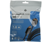 Кабель однонаправленный Dexp DisplayPort - VGA 1.8 м