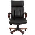 Кресло Тайпит Chairman 421 кожа черное
