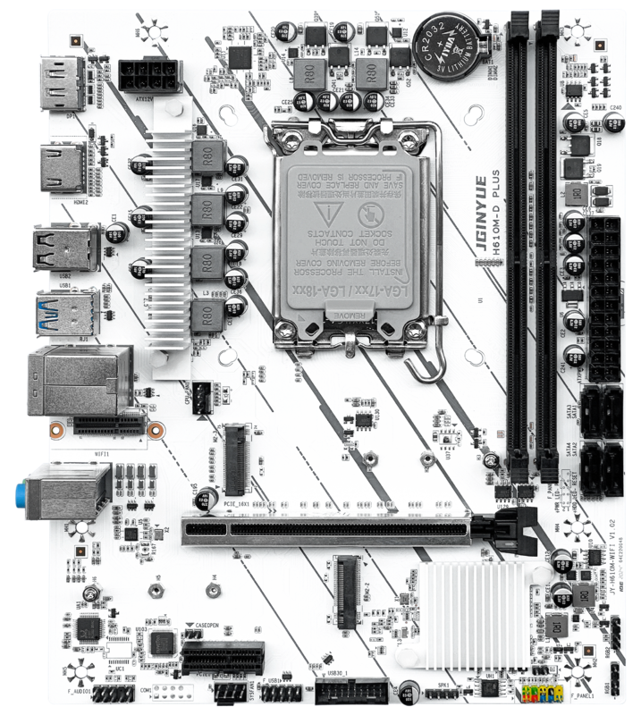 Материнская плата Jginyue H610M-D Plus