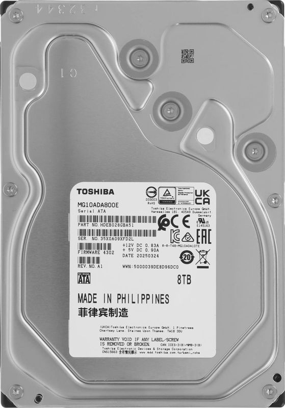 Накопитель Toshiba MG10ADA800E 8TB