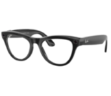Умные очки Ray-Ban Meta Skyler RW4010 Shiny Black Clear Cerulean Blue Transitions
