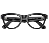 Умные очки Ray-Ban Meta Skyler RW4010 Shiny Black Clear Cerulean Blue Transitions