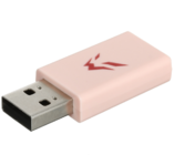 Беспроводные наушники Ardod gaming Edge Wireless розовые
