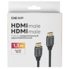 Кабель Dexp D-HD15 HDMI - HDMI 1.5 м
