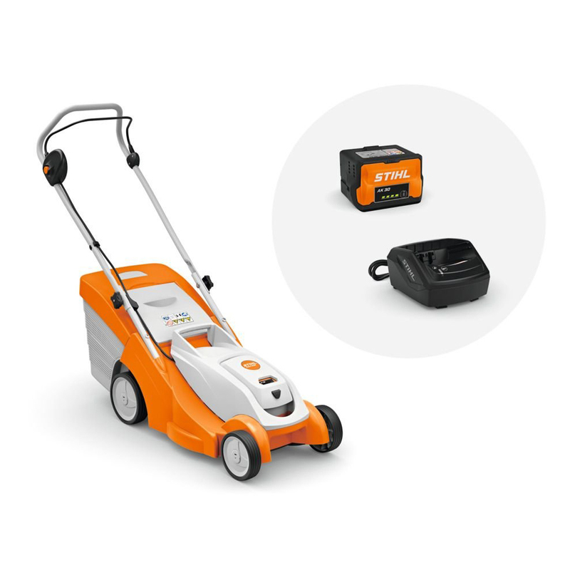 Газонокосилка Stihl RMA 239.1 Set (AK 20 + AL 101)