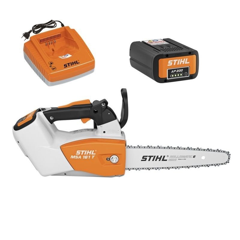 Аккумуляторная пила Stihl MSA 161 T Set шина 25 см (AP200.0S + AL301)