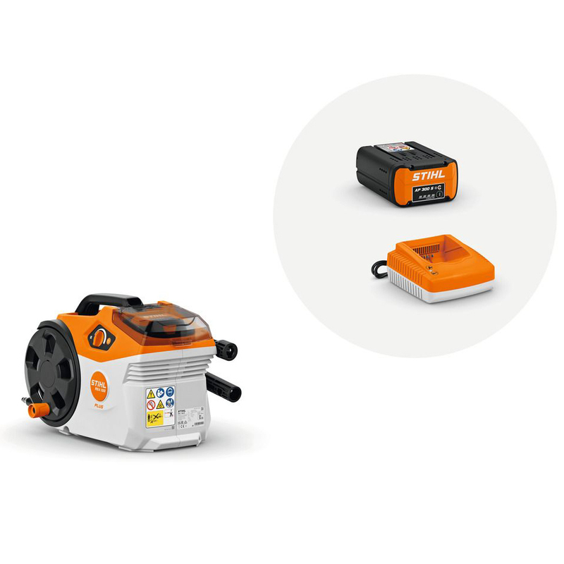 Мойка высокого давления Stihl REA 100.0 Plus Set (AP300S + AL301)