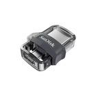 Флешка Sandisk Ultra Dual Drive m3.0 256GB USB 3.0 Black Gray