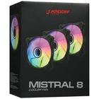 Комплект вентиляторов Ardor Gaming Mistral 8 Kit 3in1