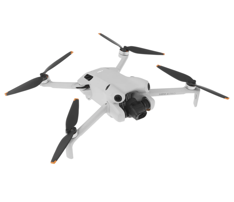 Квадрокоптер DJI Mini 4 Pro белый