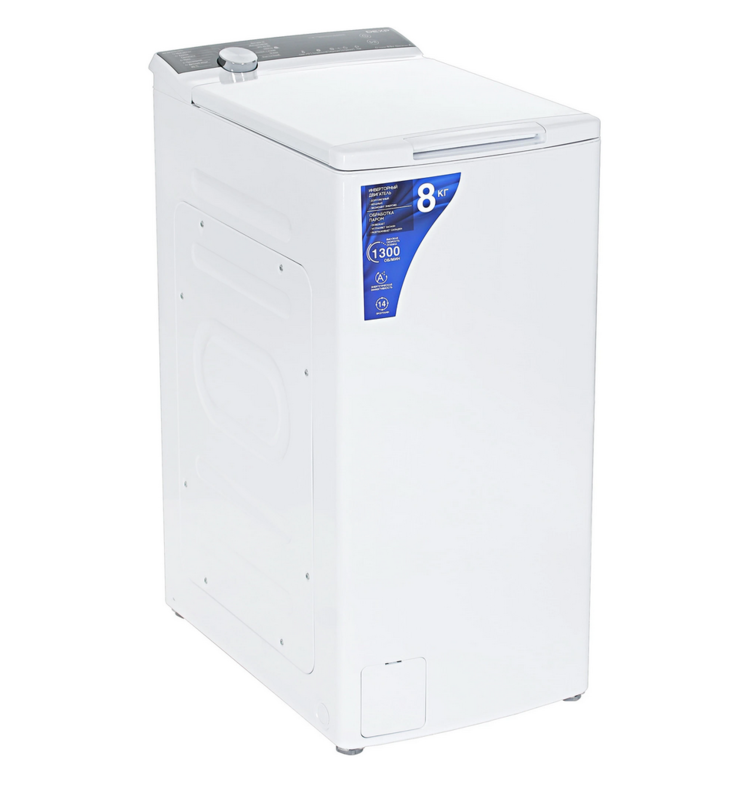 Стиральная машина Dexp WM-E813DMA/WGSI белый