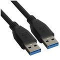 Кабель Dexp USB 3.2 Gen1 Type-A MM UAMUAMBSI100V3 100 см
