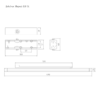 Дверной доводчик Нора-М 820 Slider серебро