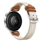 Смарт-часы Huawei Watch GT 5 41mm с бежевым плетеным ремешком