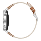 Смарт-часы Huawei Watch GT 5 41mm с бежевым плетеным ремешком