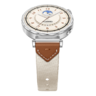 Смарт-часы Huawei Watch GT 5 41mm с бежевым плетеным ремешком