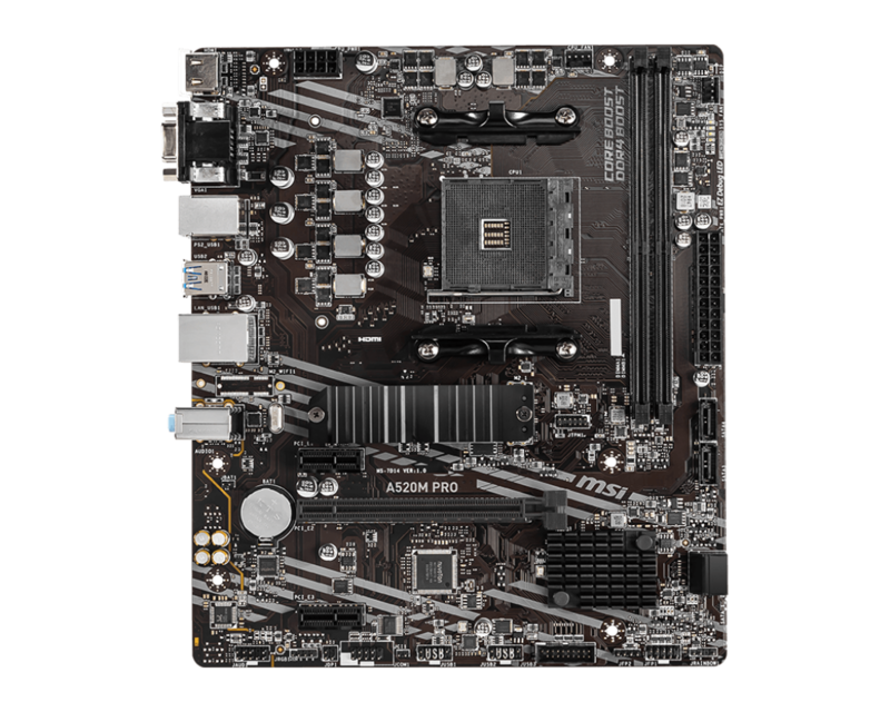 Материнская плата MSI A520M Pro