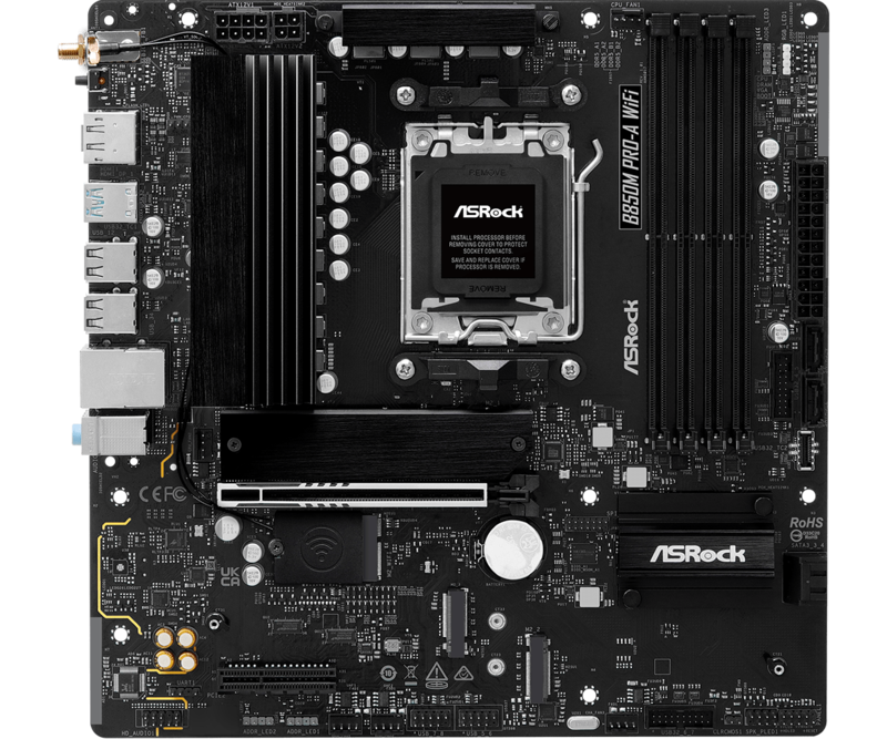 Материнская плата ASRock B850M Pro-A WiFi