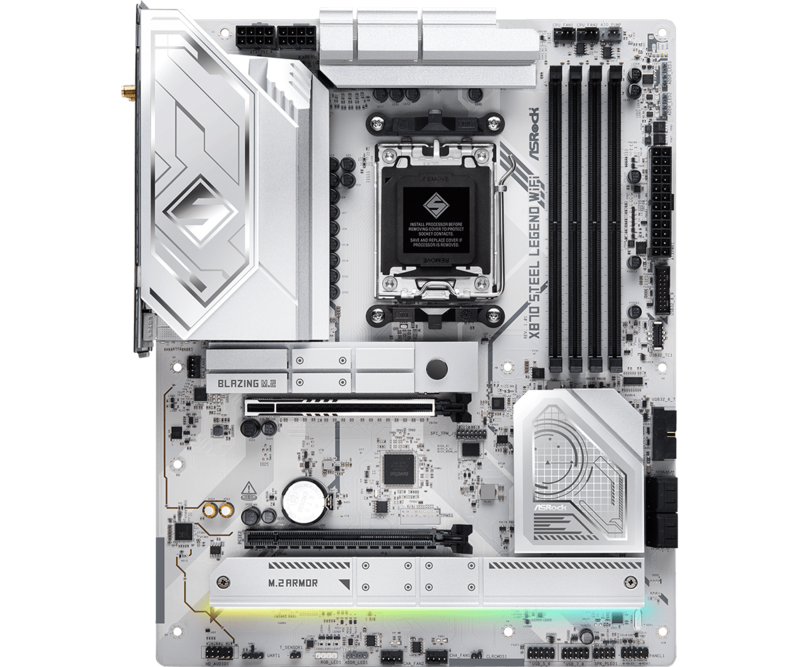 Материнская плата ASRock X870 Steel Legend WiFi