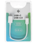 OTG-кабель USB Type-C USB Type-A Dexp белый