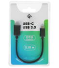 OTG-кабель USB Type-C USB Type-A Dexp черный