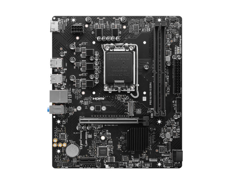 Материнская плата MSI Pro H610M-S DDR4