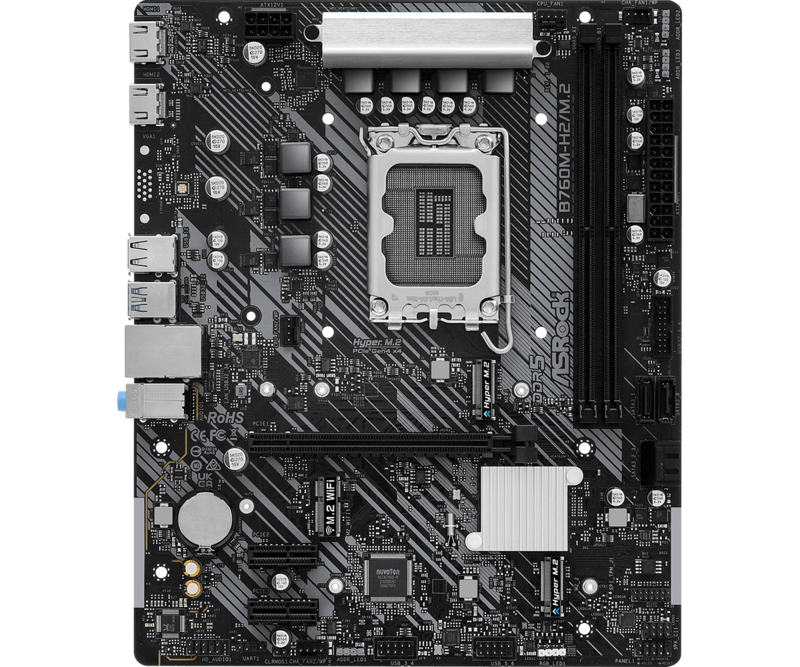 Материнская плата ASRock B760M-H2/M.2