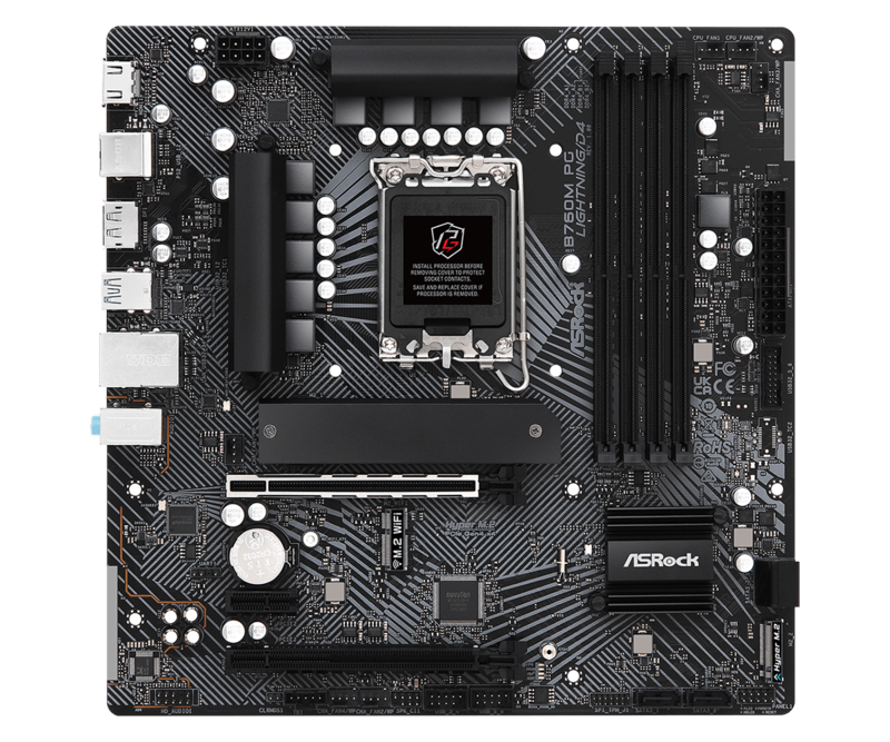 Материнская плата ASRock B760M PG Lightning/D4