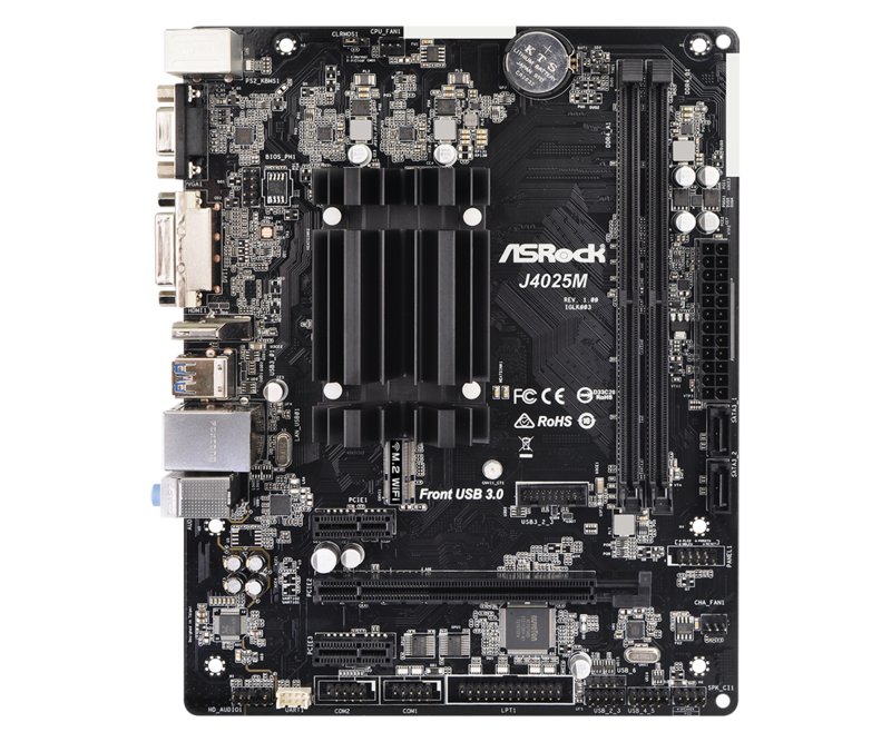 Материнская плата ASRock J4025M