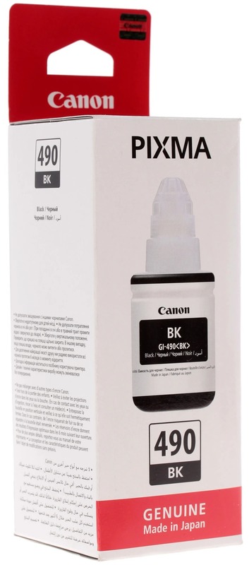 Чернила Canon GI-490 Black