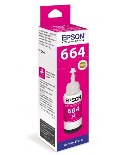 Чернила Epson T6643 Magenta