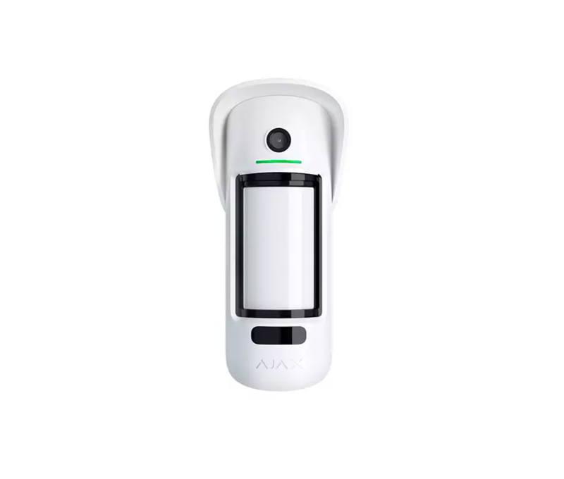 Беспроводной уличный датчик движения с фотоверификацией тревог Ajax MotionCam Outdoor white