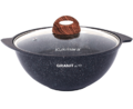 Казан Kukmara 4.5л антипригарное покрытие Granit Ultra Blue