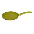 Сковорода блинная Kukmara Trendy Style Lime 20 см с антипригарным покрытием с ручкой