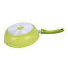 Сковорода Kukmara Trendy Style Lime 26 см с антипригарным покрытием с ручкой
