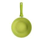 Сковорода Kukmara Trendy Style Lime 26 см с антипригарным покрытием с ручкой