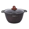 Кастрюля Kukmara Granit Ultra Original 4 л с антипригарным покрытием + стеклянная крышка