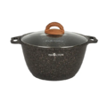 Кастрюля Kukmara Granit Ultra Induction Original 4 л с антипригарным покрытием + стеклянная крышка