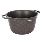 Кастрюля Kukmara Granit Ultra Original 10 л с антипригарным покрытием + стеклянная крышка
