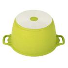 Кастрюля Kukmara Trendy Style Lime 6 л с антипригарным покрытием + стеклянная крышка