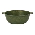 Кастрюля-жаровня Kukmara Trendy Style Malachite 3 л с антипригарным покрытием + стеклянная крышка