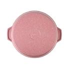 Кастрюля-жаровня Kukmara Trendy Style Rose 3 л с антипригарным покрытием + стеклянная крышка